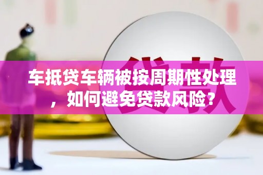 文圣车抵贷车辆被按周期性处理，如何避免贷款风险？